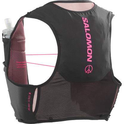 BLACK / ROSE TAUPE / KNOCKOUT PINK,2XS