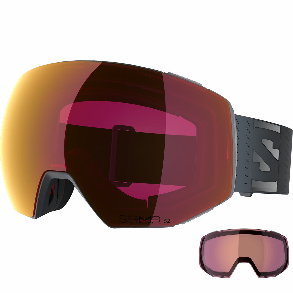 Salomon RADIUM PRIME SIGMA (and EXTRA LENS) Black