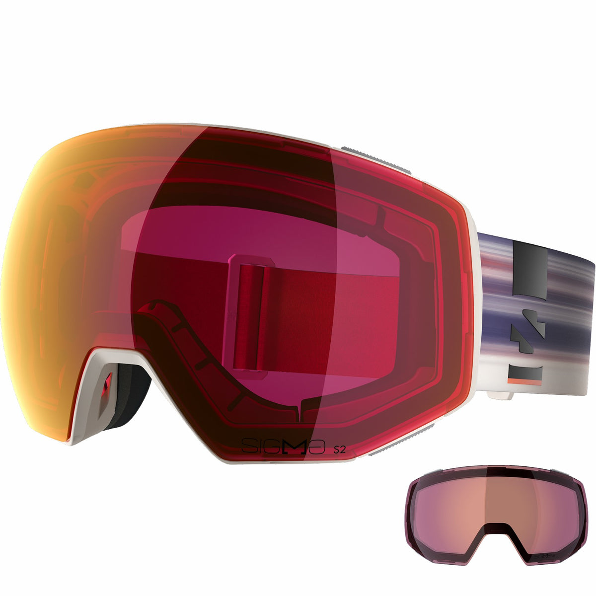 Salomon RADIUM PRIME SIGMA (and EXTRA LENS) Black