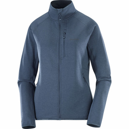Salomon ESSENTIAL LIGHTWARM Women's Full Zip Midlayer Jacket
