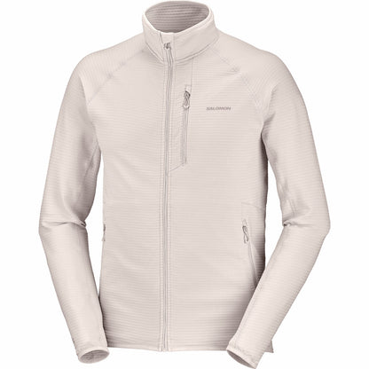 Salomon ESSENTIAL LIGHTWARM Men's Full Zip Midlayer Jacket