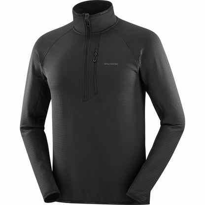Salomon ESSENTIAL LIGHTWARM Men's Half Zip Midlayer