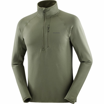 Salomon ESSENTIAL LIGHTWARM Men's Half Zip Midlayer