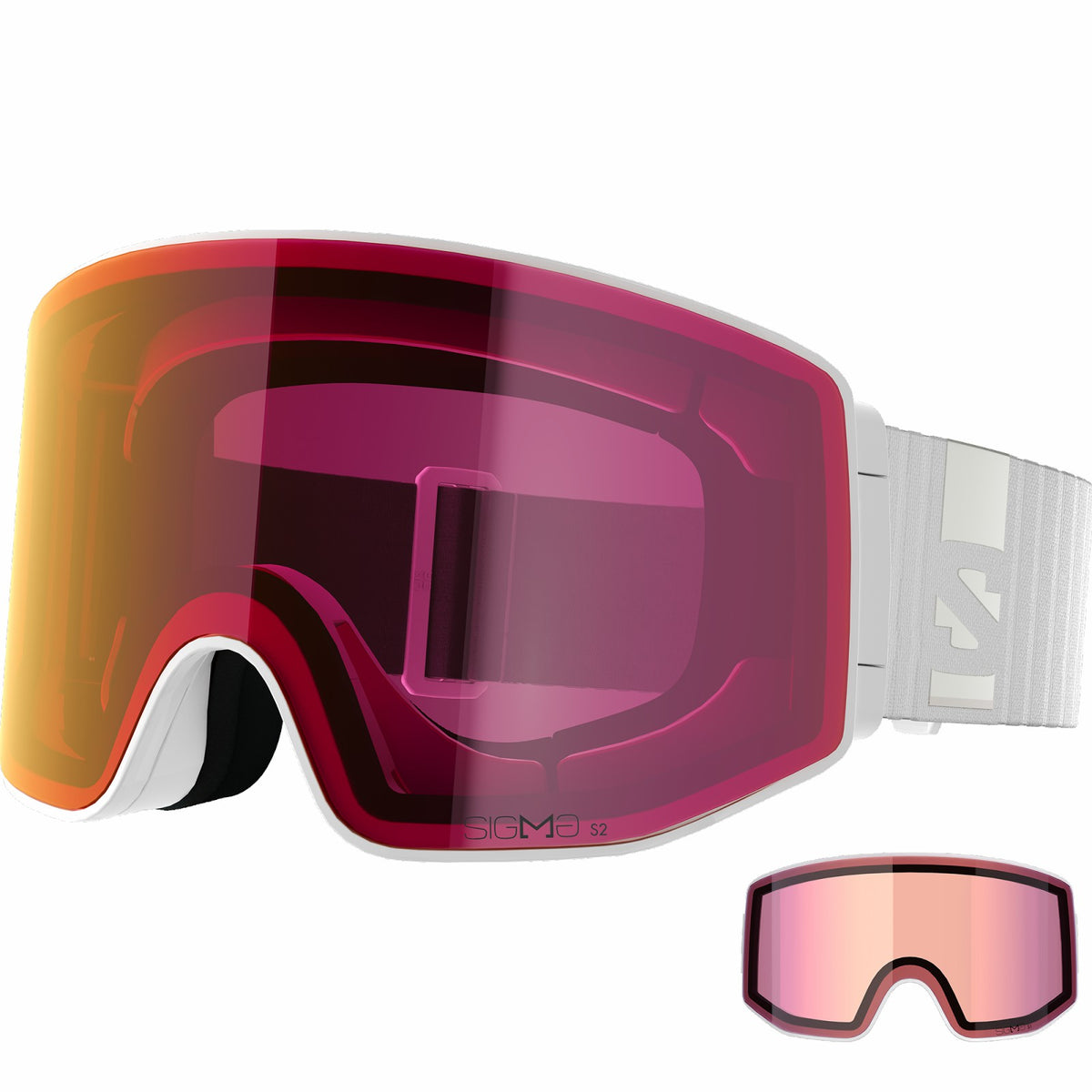 Salomon SENTRY PRIME SIGMA (and EXTRA LENS) White