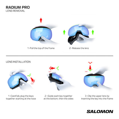 Salomon RADIUM PRO S SIGMA (and EXTRA LENS) Goggles - Unisex