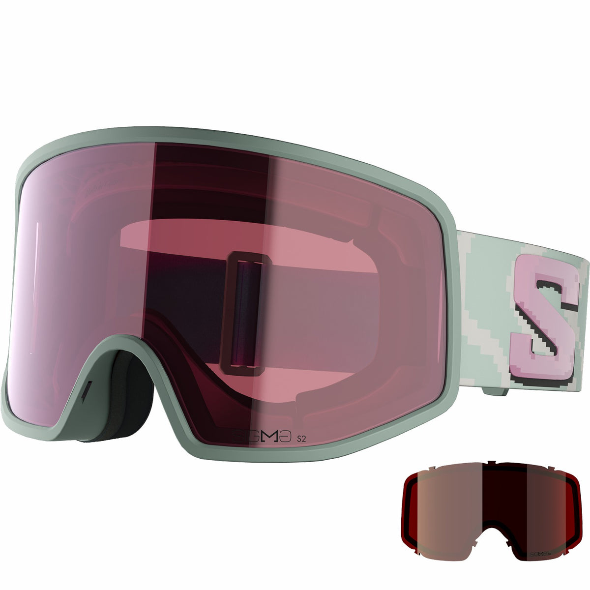 Salomon SENTRY PRO SIGMA (and EXTRA LENS) Red
