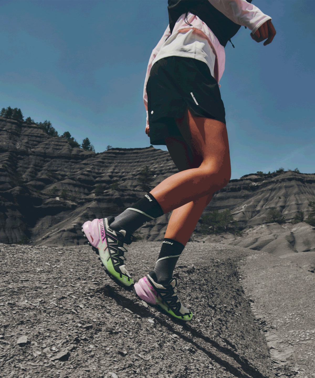 Salomon SENSE AERO 2IN1 TRAIL 5" Black