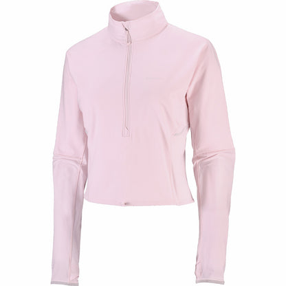 Salomon SENSE AERO HYBRID Women’s Half Zip Midlayer