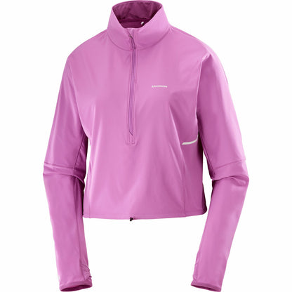 Salomon SENSE AERO HYBRID Women’s Half Zip Midlayer